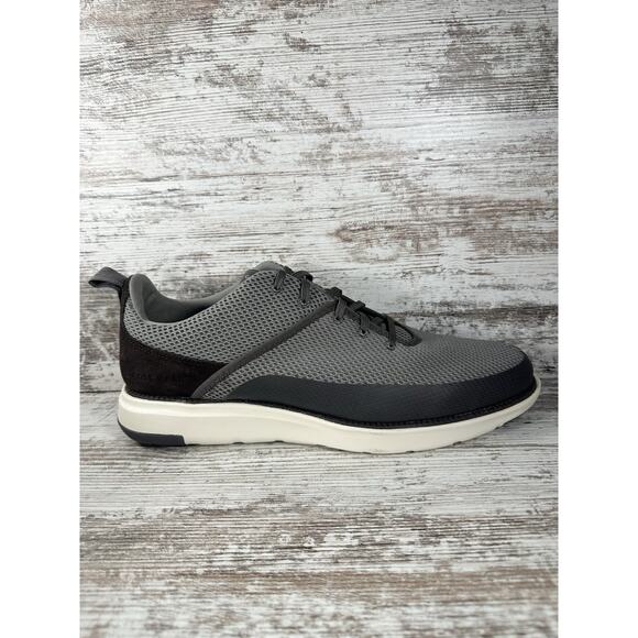 NEW Men's Cole Haan ZeroGrand Atlantic Storm Cloud Gray/Black Sneakers Sz 13M - Picture 2 of 9